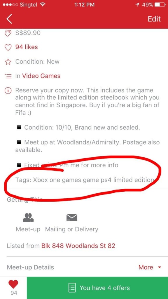 carousell-tags
