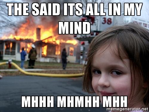 all in the mind