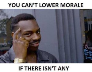 morale
