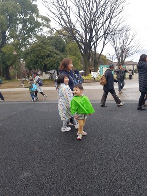 Ueno Park family