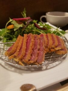 fried beef slice