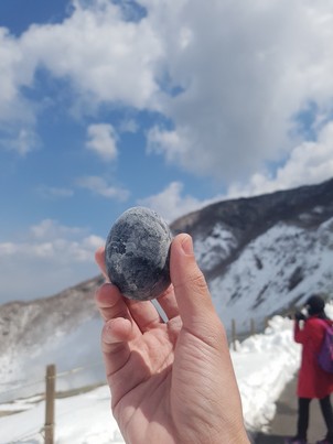 black egg