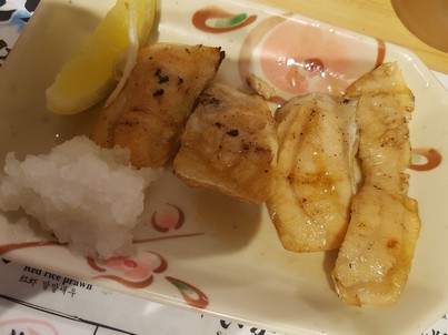 grilled salmon