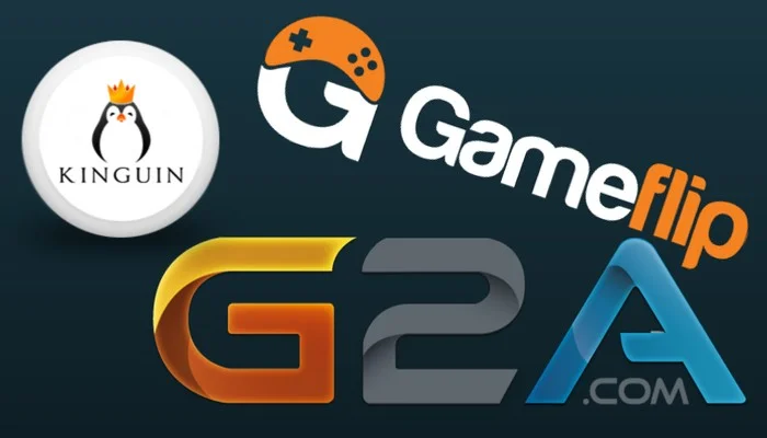 Gameflip G2A Kinguin
