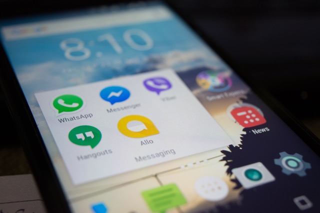 Smartphone and Whatsapp