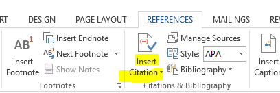 Apa Referencing