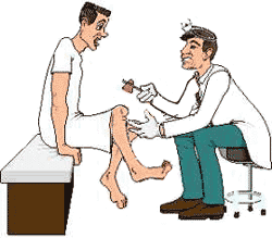 doc-kick knee jerk holiday