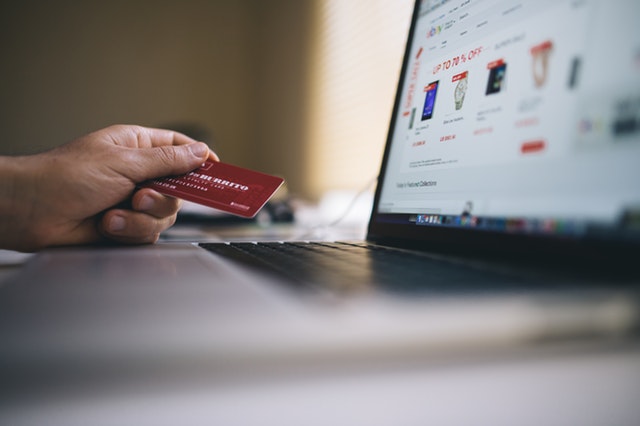 credit card checkout shopping