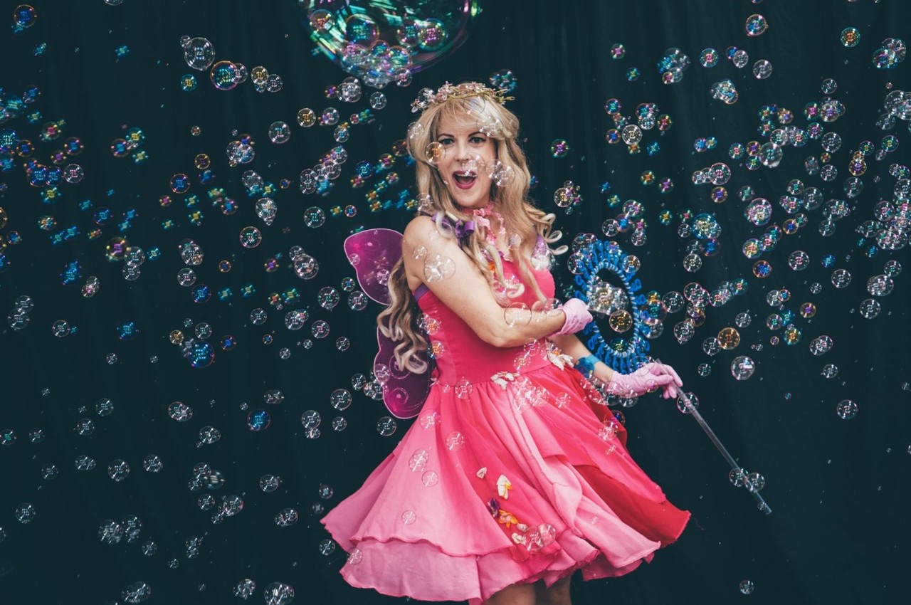birthday ang moh magician bubble magician fairy
