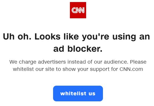 CNN AdBlock Freemium Model