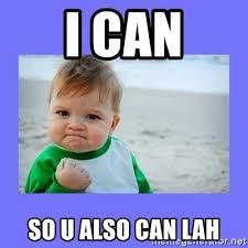 I can so you also can lah can or cannot