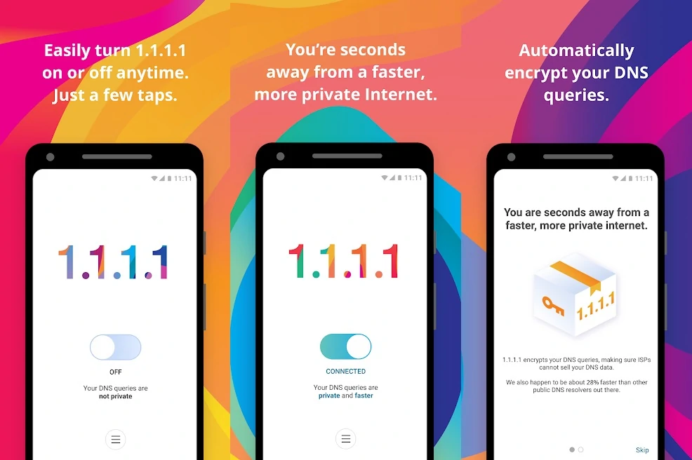 Cloudflare-DNS-mobile-app
