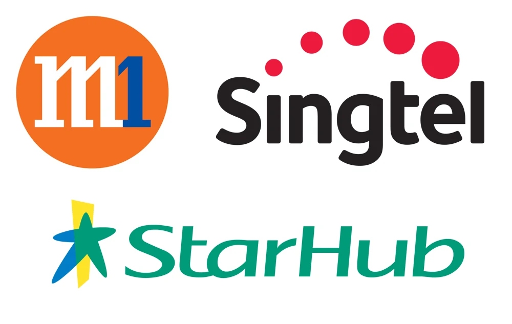 SingTel M1 Starhub The Big Three