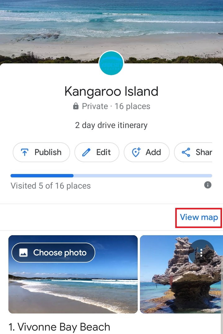 Google Maps View Map