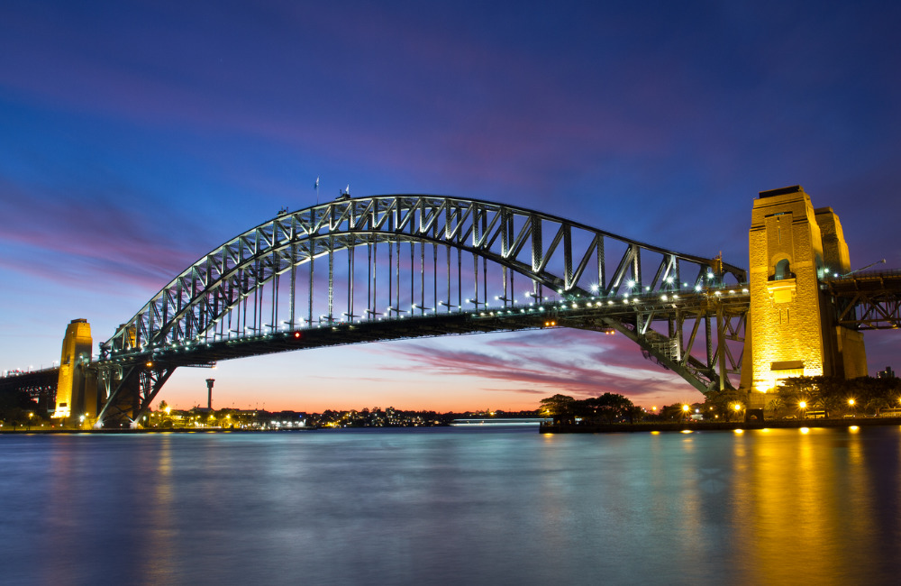 Sydney Harbour Bridge Night