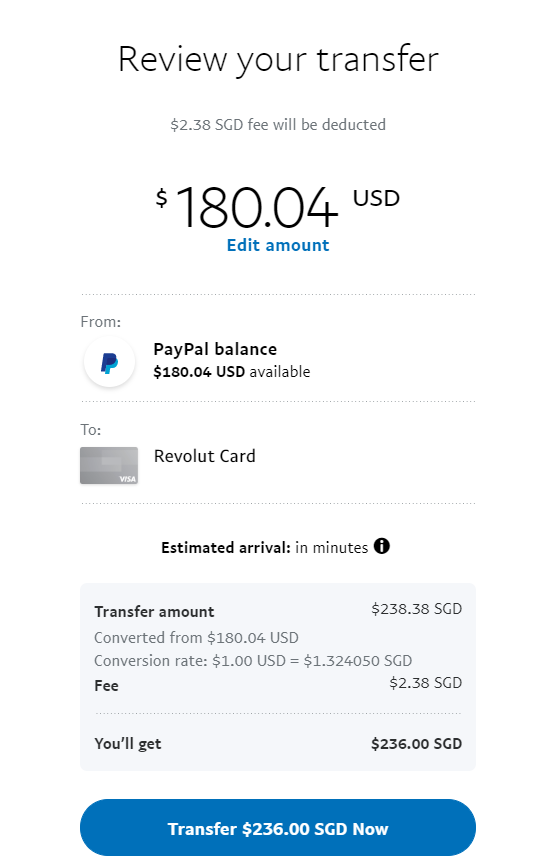 paypal fees for receiving money calculator
