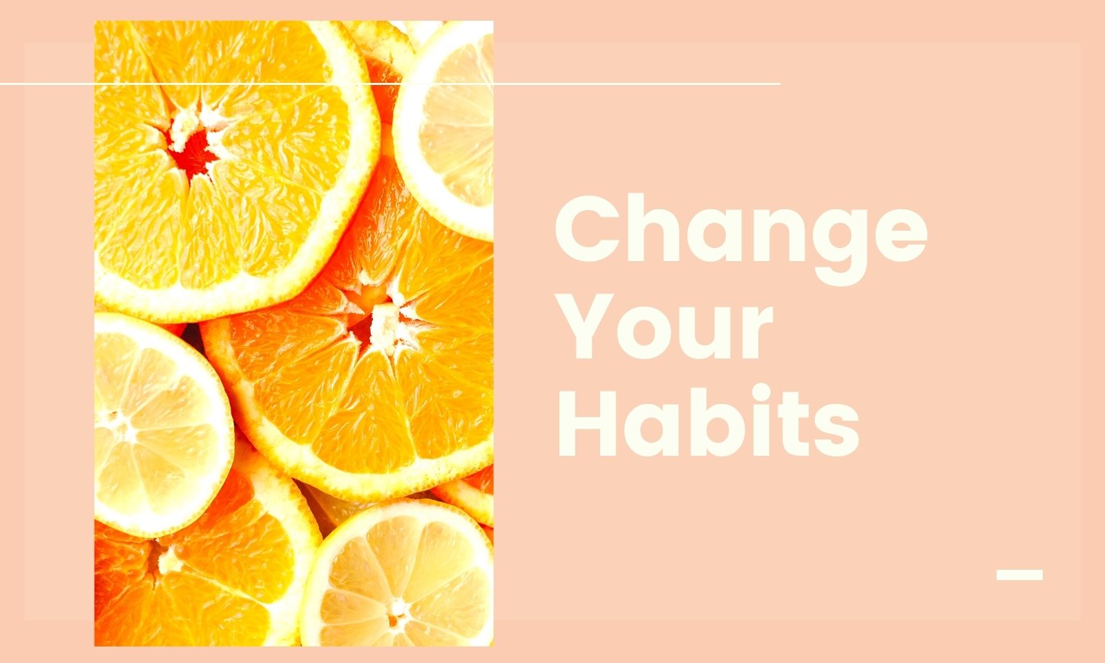 change these habits ibd