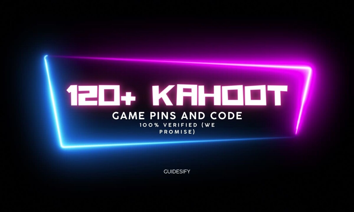 120+ Verified Kahoot Game Pins (Codes): Unlocking the Fun 2023 - Guidesify