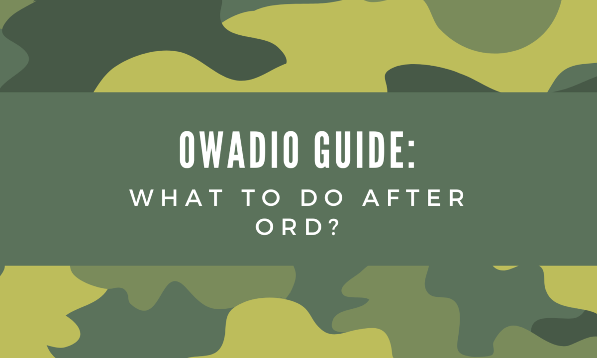 OWADIO Guide What to Do After ORD