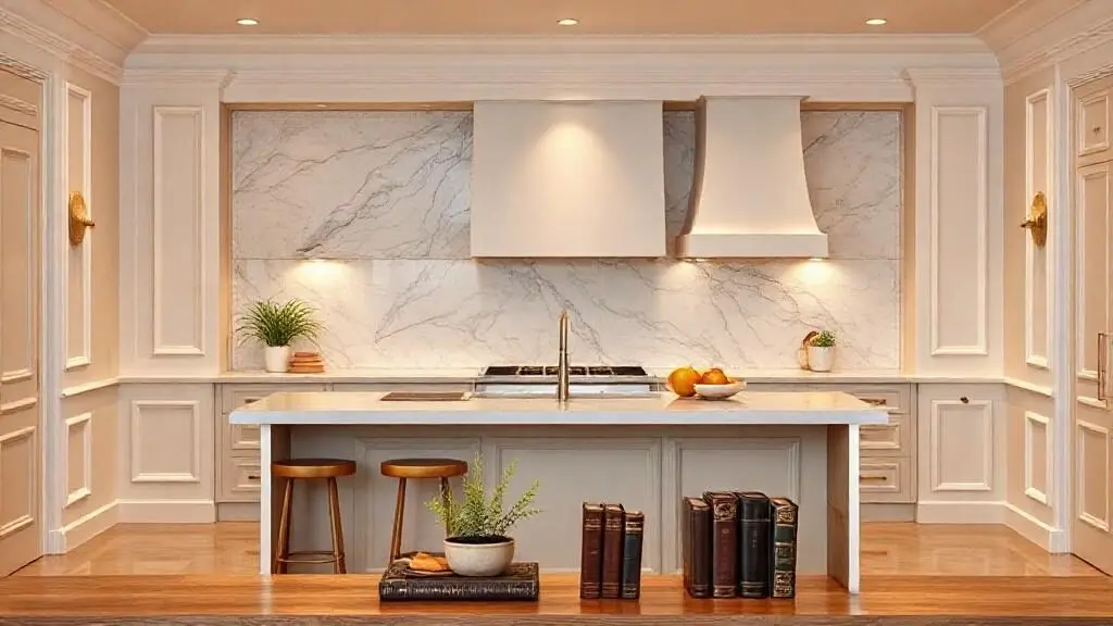 Adding a Touch of Elegance with Tile Backsplashes and Molding for Walls
