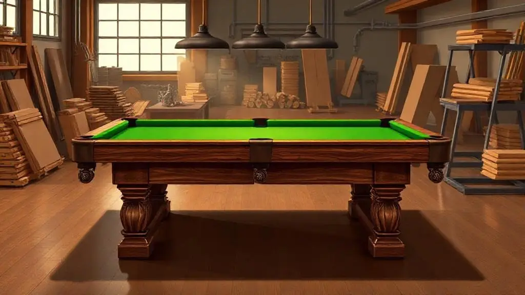 Understanding Pool Table Materials and Construction for Durability