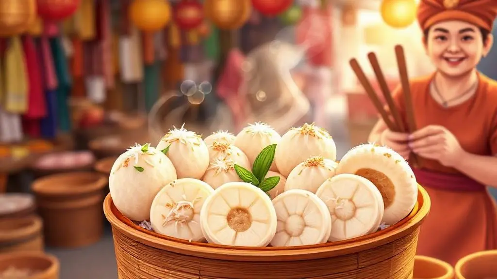 Discovering Authentic Steamed Rice Cakes like Kueh Tutu and Kueh Bahulu
