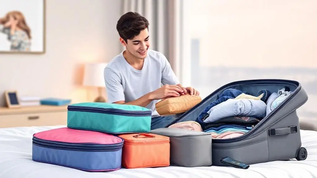 Using Compression Packing Cubes to Reduce Clutter and Stress During Travel